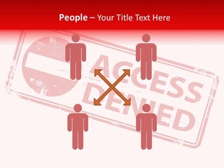 White Grandmother Holding Hands PowerPoint Template