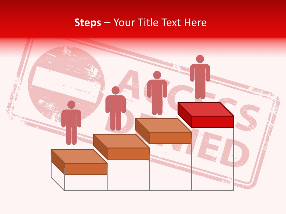 White Grandmother Holding Hands PowerPoint Template