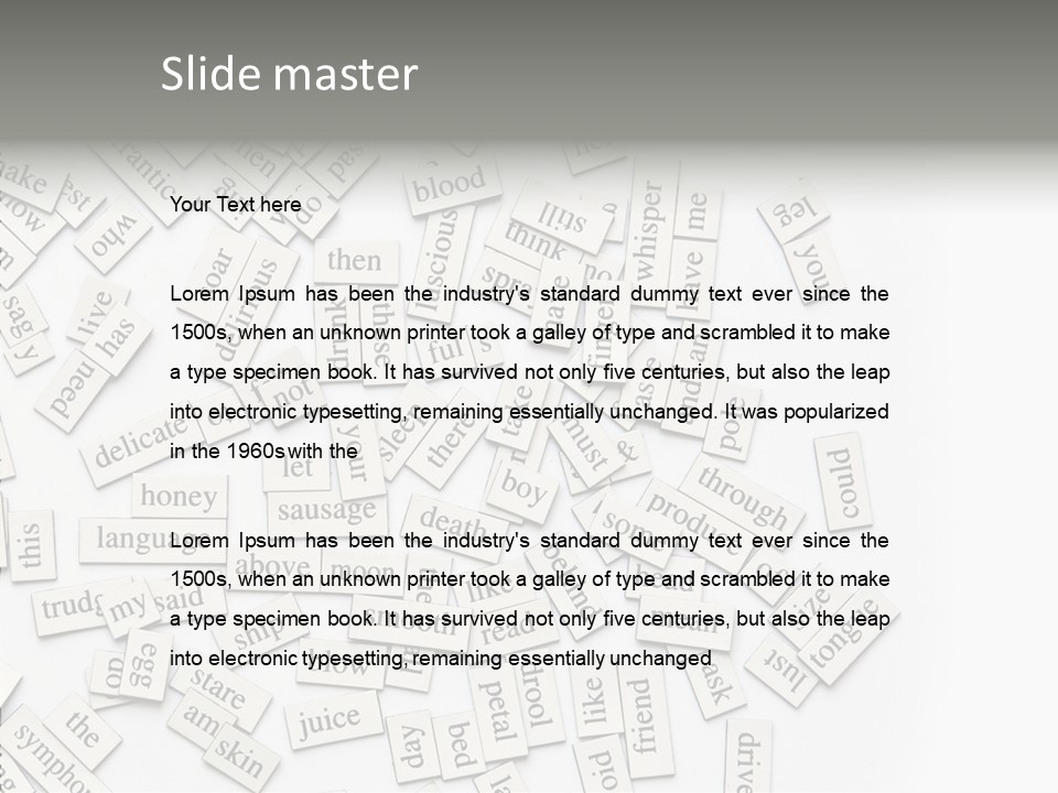 Helping Hand  Elder PowerPoint Template