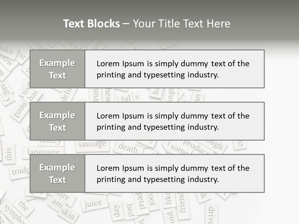 Helping Hand  Elder PowerPoint Template