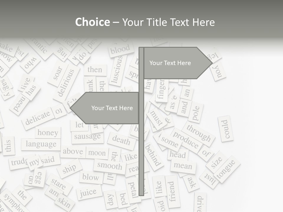 Helping Hand  Elder PowerPoint Template