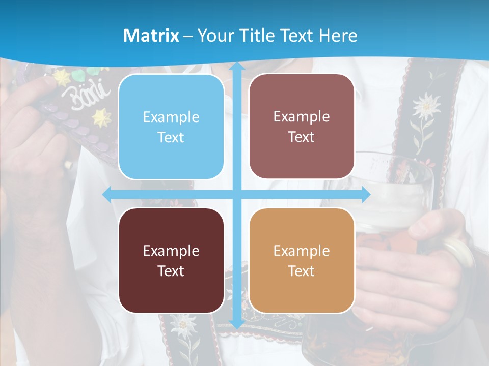 Togetherness Caregiver Help PowerPoint Template