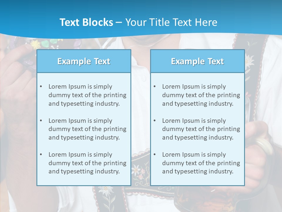 Togetherness Caregiver Help PowerPoint Template