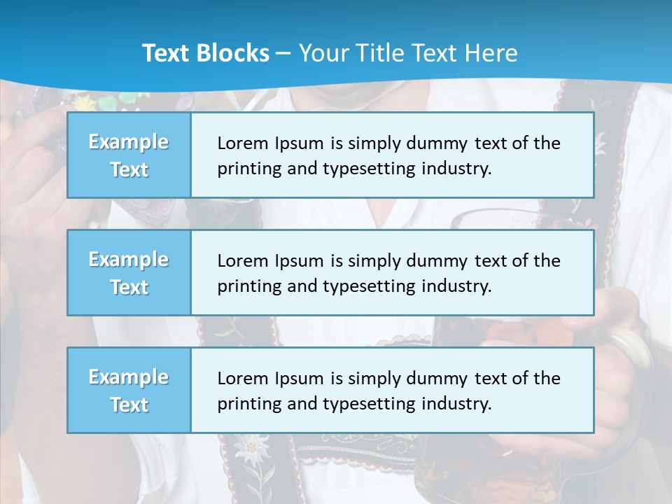 Togetherness Caregiver Help PowerPoint Template