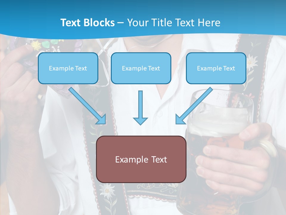 Togetherness Caregiver Help PowerPoint Template