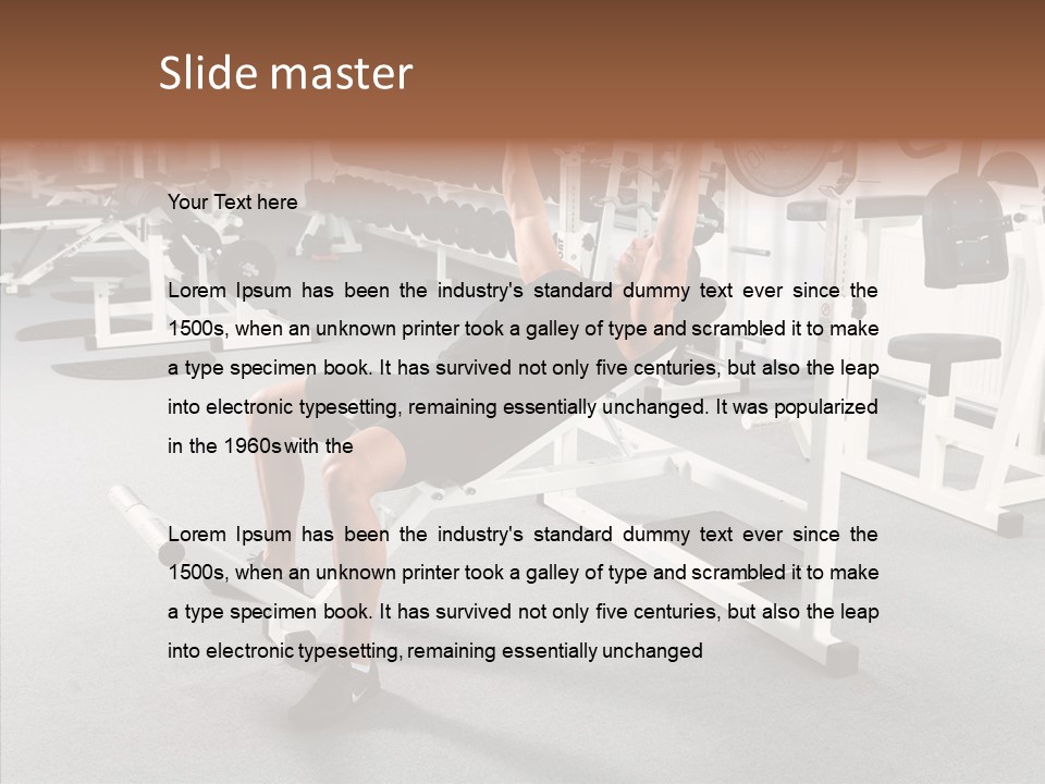 Caregiver Closeup Grandmother PowerPoint Template