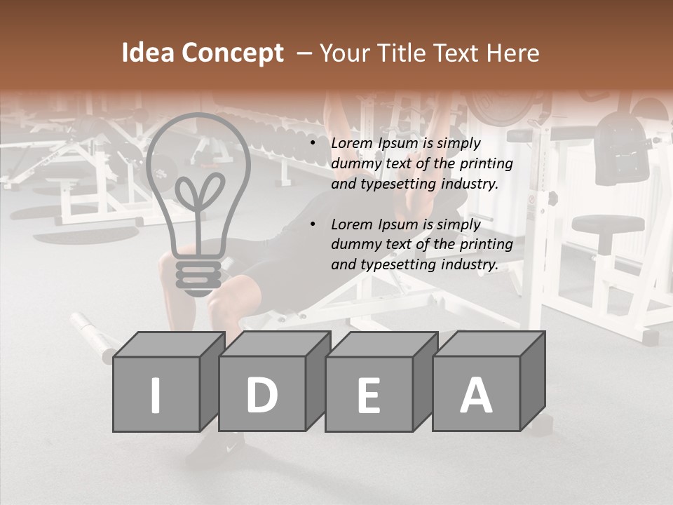 Caregiver Closeup Grandmother PowerPoint Template