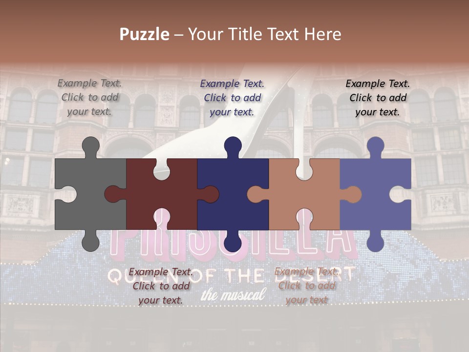 Assistance Elderly Sharing PowerPoint Template