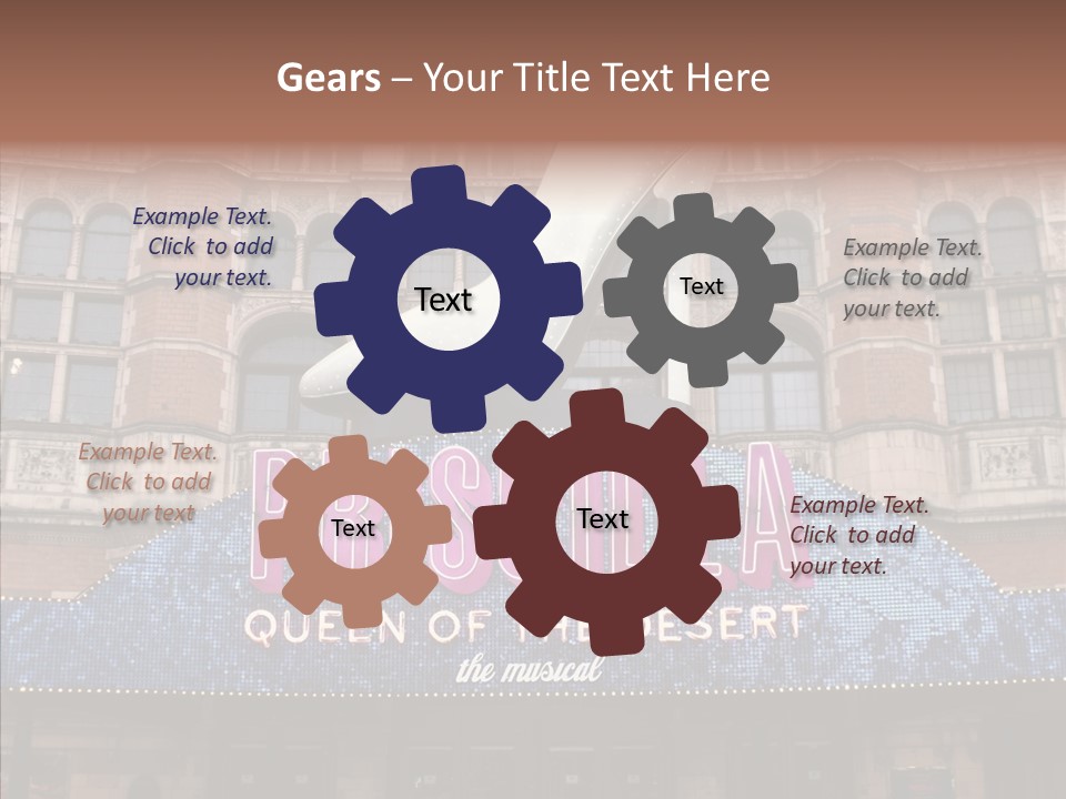 Assistance Elderly Sharing PowerPoint Template