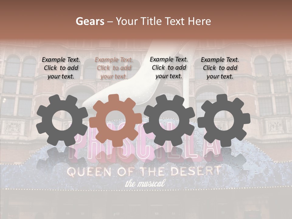 Assistance Elderly Sharing PowerPoint Template