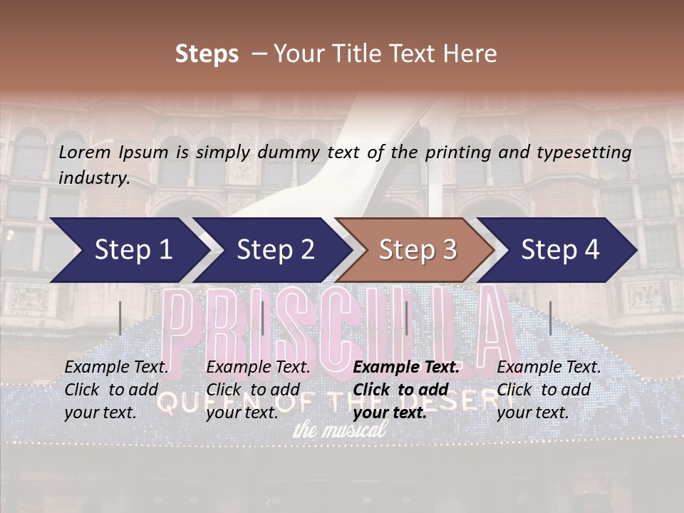 Assistance Elderly Sharing PowerPoint Template