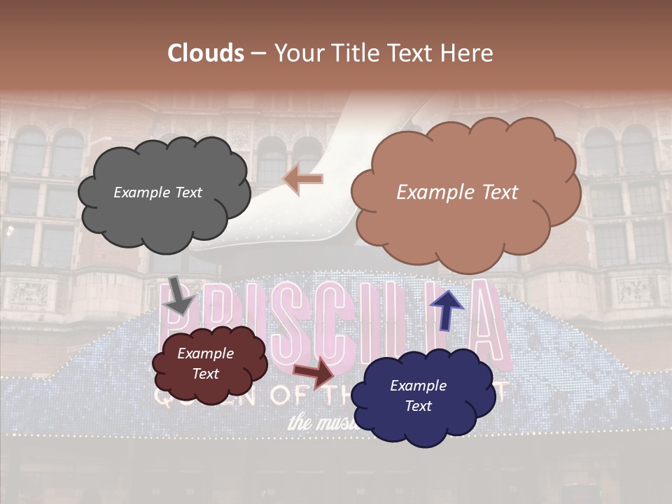 Assistance Elderly Sharing PowerPoint Template