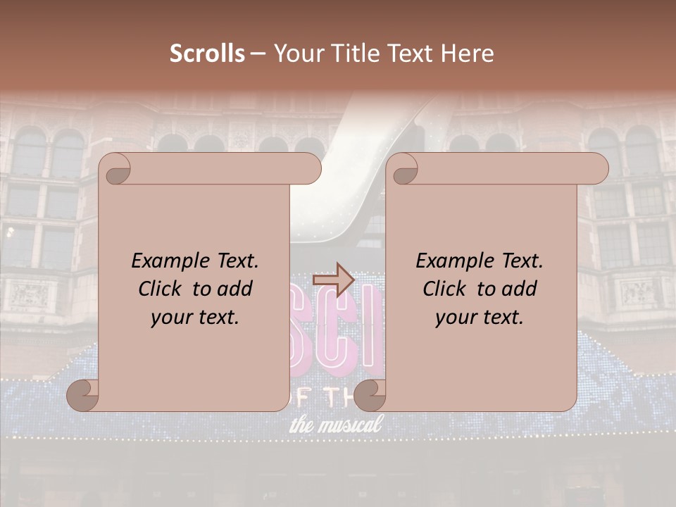 Assistance Elderly Sharing PowerPoint Template
