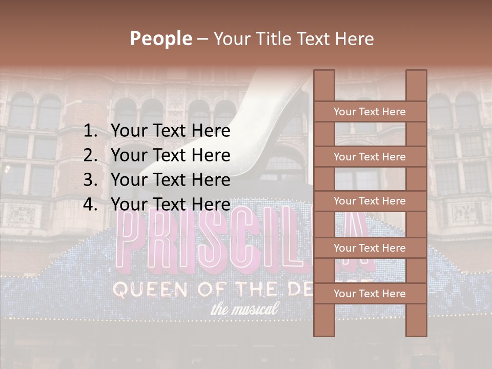 Assistance Elderly Sharing PowerPoint Template