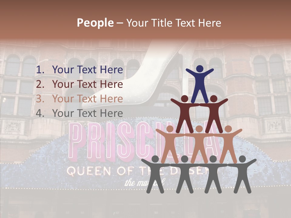 Assistance Elderly Sharing PowerPoint Template