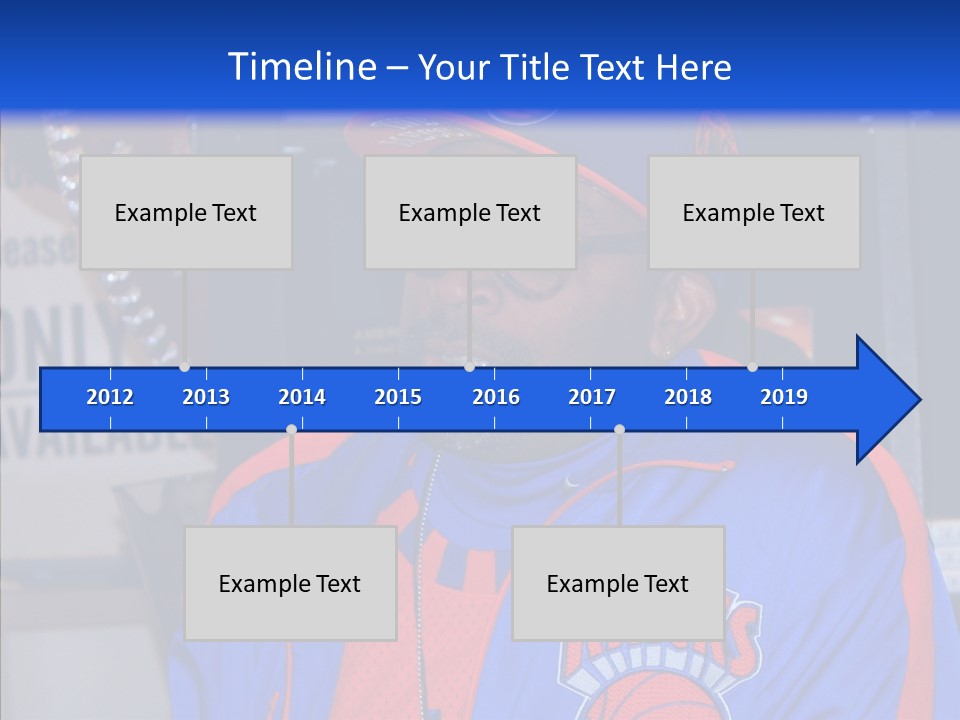 Togetherness Elderly White Background PowerPoint Template