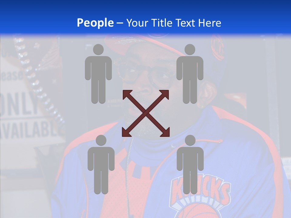 Togetherness Elderly White Background PowerPoint Template