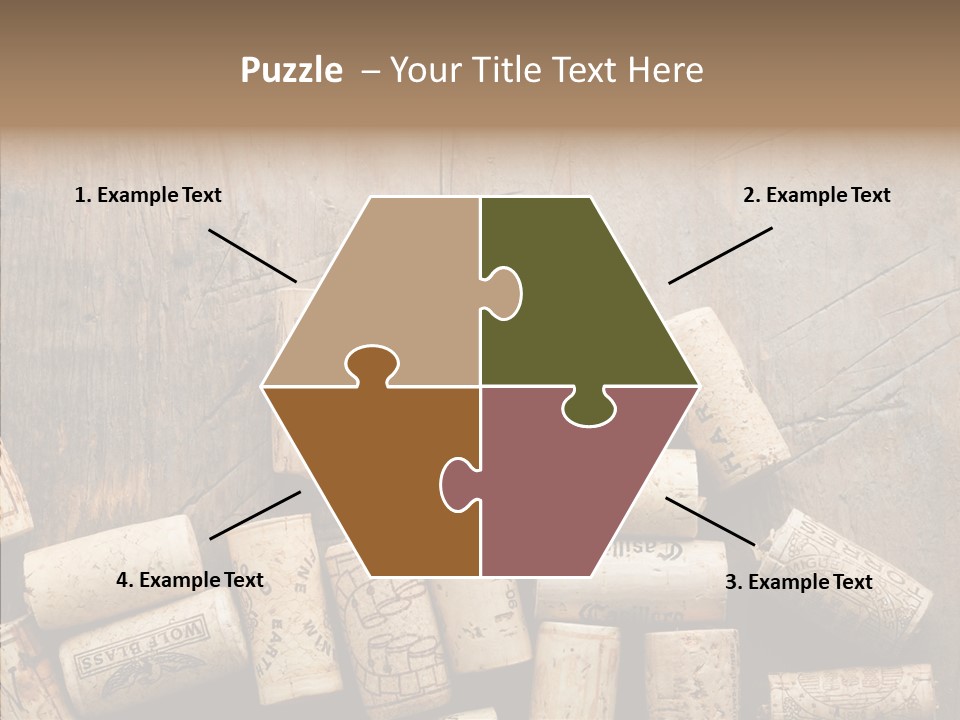 Senior  Grandmother Holding Hands PowerPoint Template