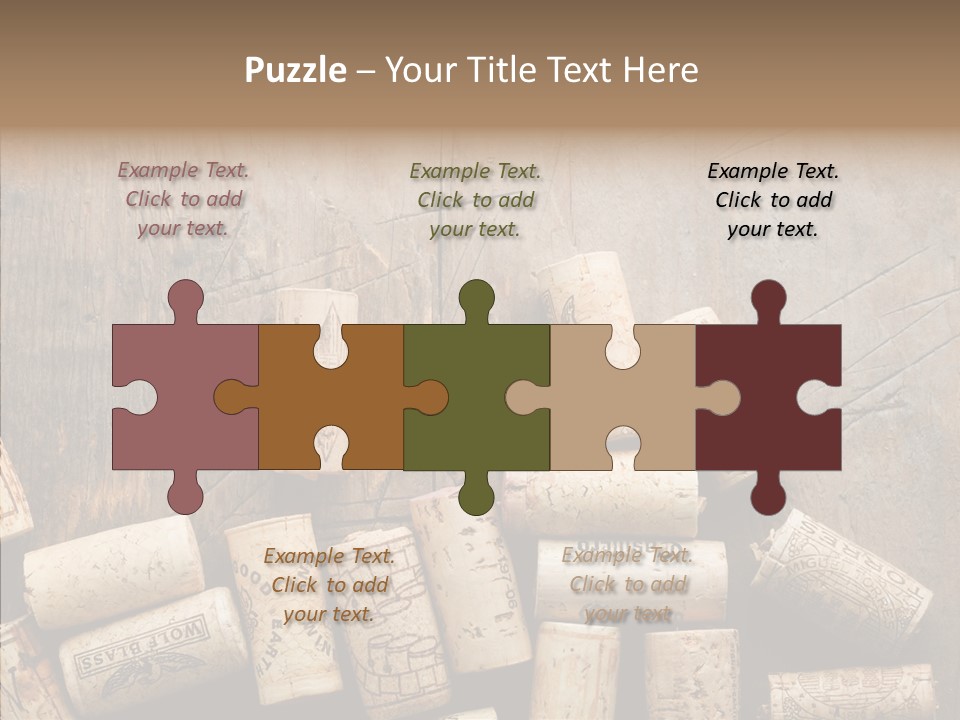 Senior  Grandmother Holding Hands PowerPoint Template