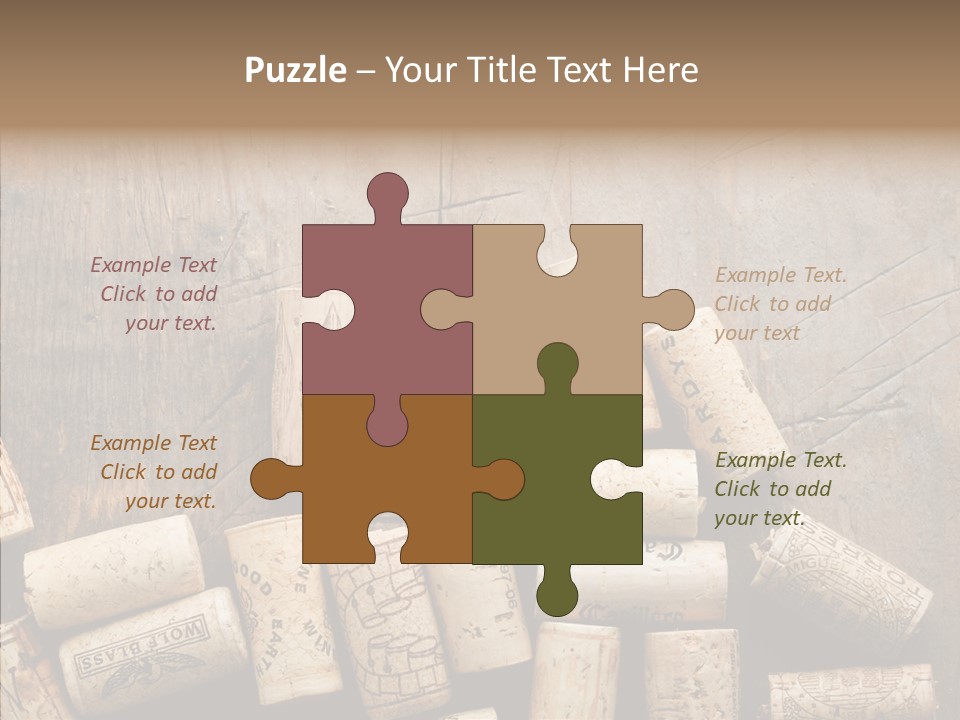 Senior  Grandmother Holding Hands PowerPoint Template