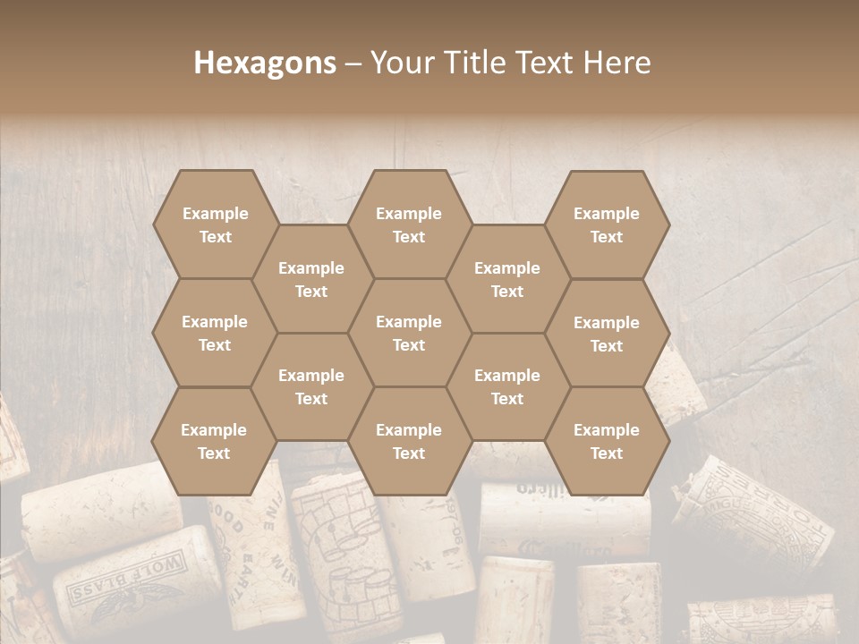 Senior  Grandmother Holding Hands PowerPoint Template