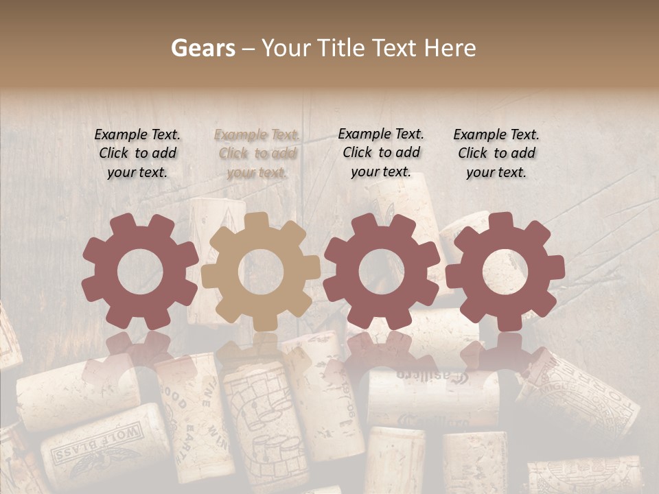 Senior  Grandmother Holding Hands PowerPoint Template