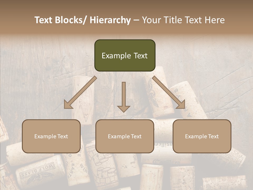 Senior  Grandmother Holding Hands PowerPoint Template