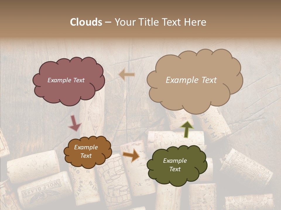 Senior  Grandmother Holding Hands PowerPoint Template