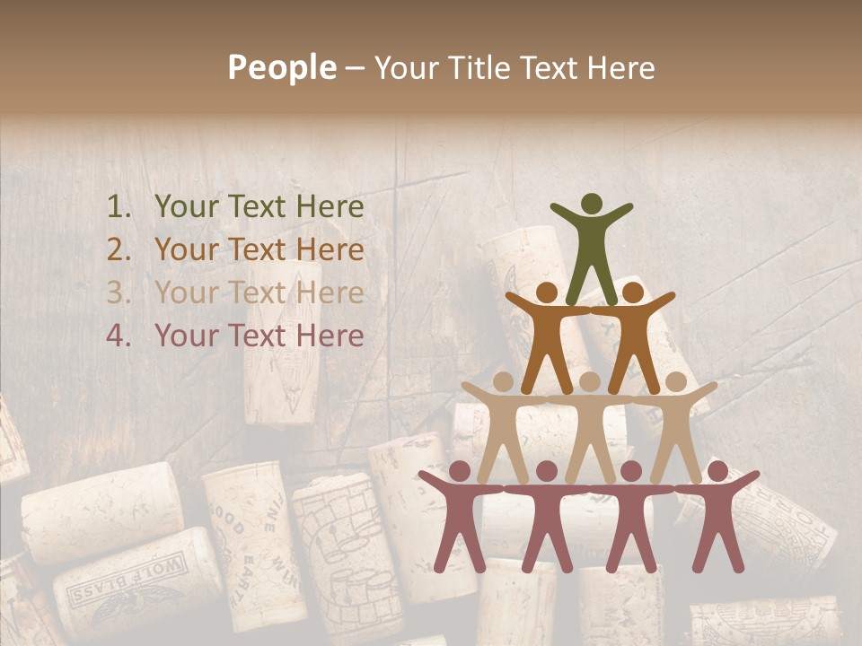 Senior  Grandmother Holding Hands PowerPoint Template