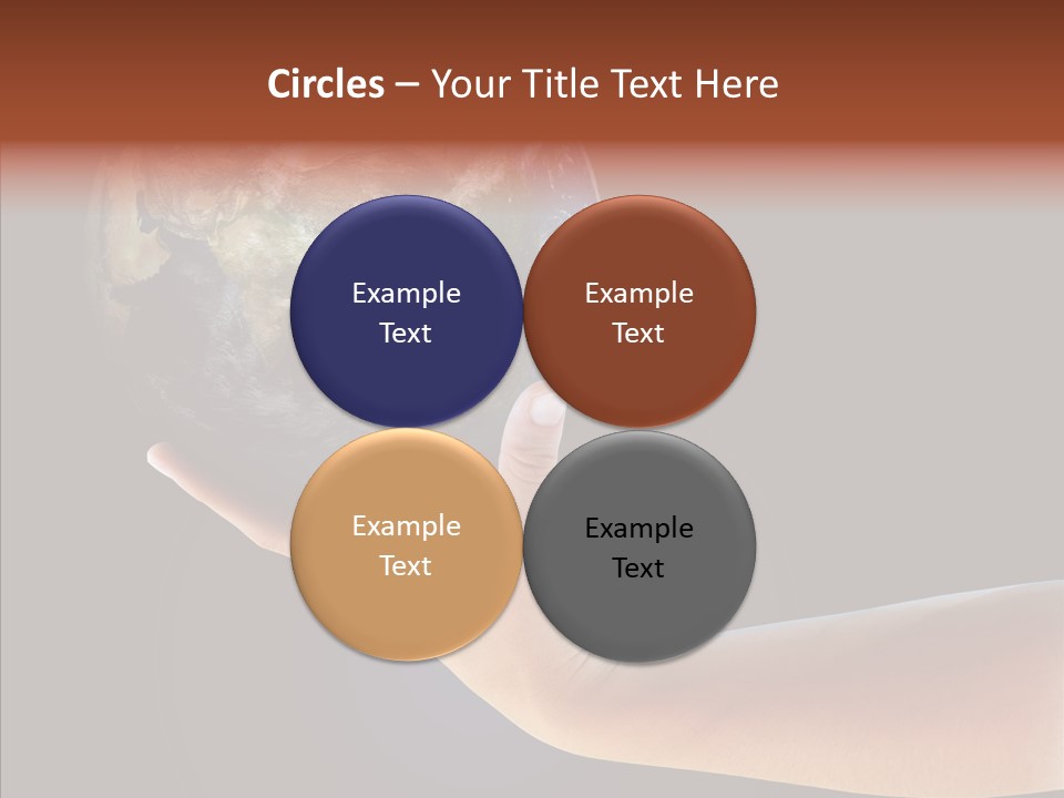 Old Finger Senior PowerPoint Template