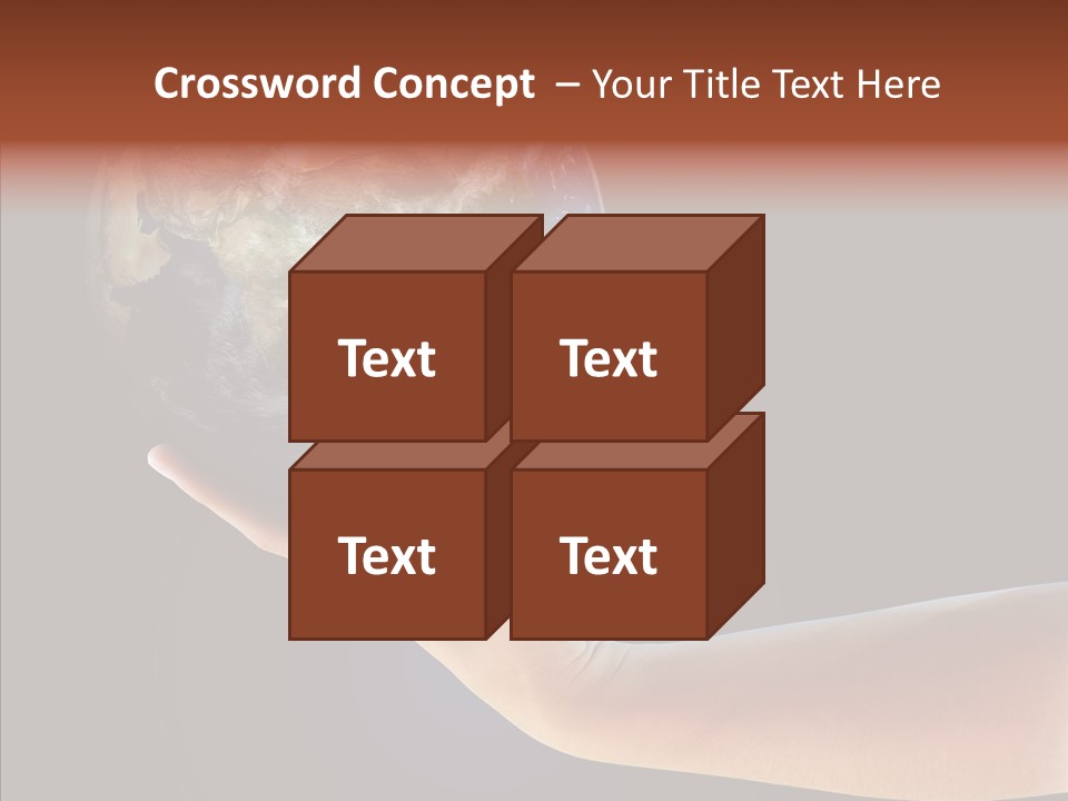 Old Finger Senior PowerPoint Template