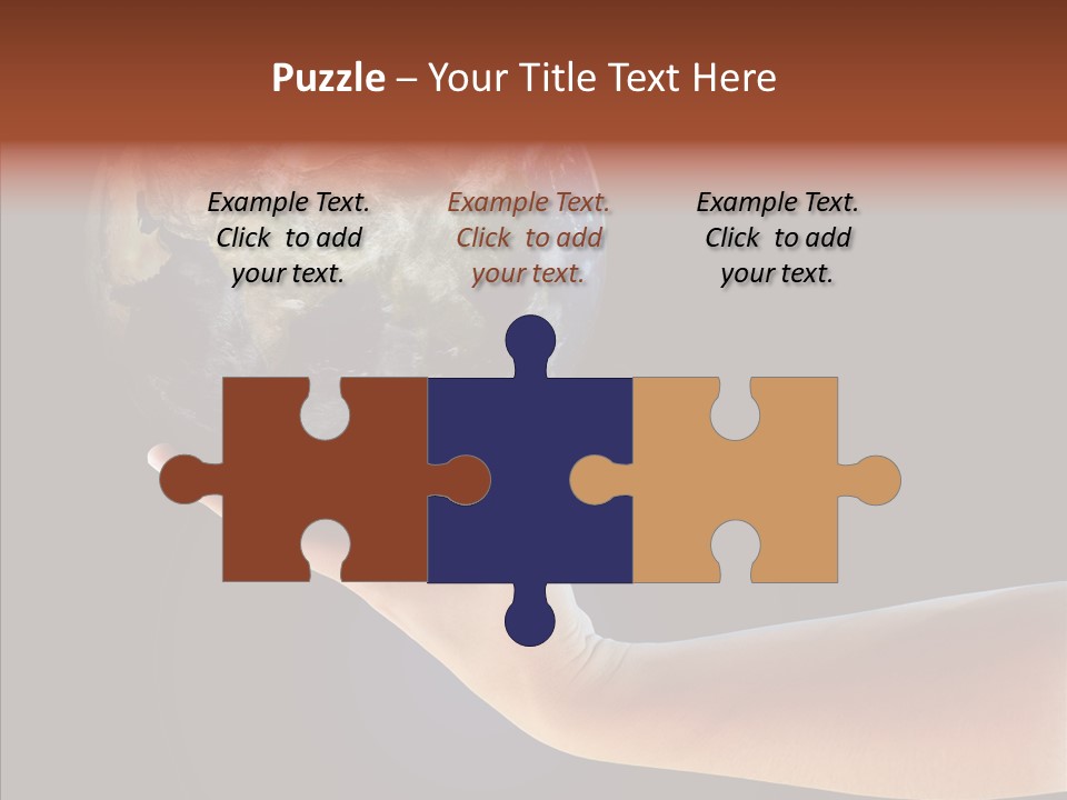 Old Finger Senior PowerPoint Template