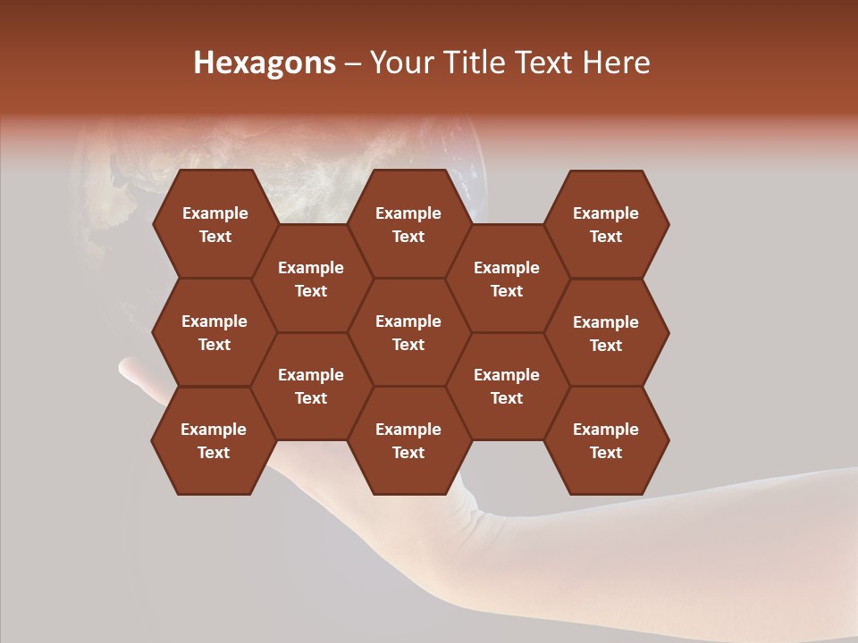 Old Finger Senior PowerPoint Template
