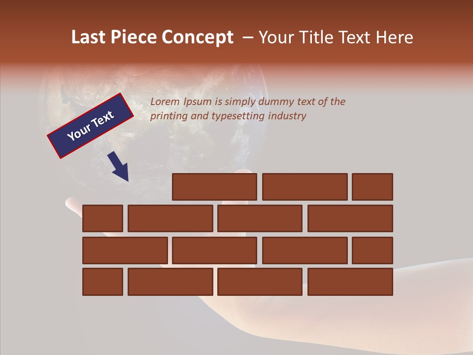 Old Finger Senior PowerPoint Template