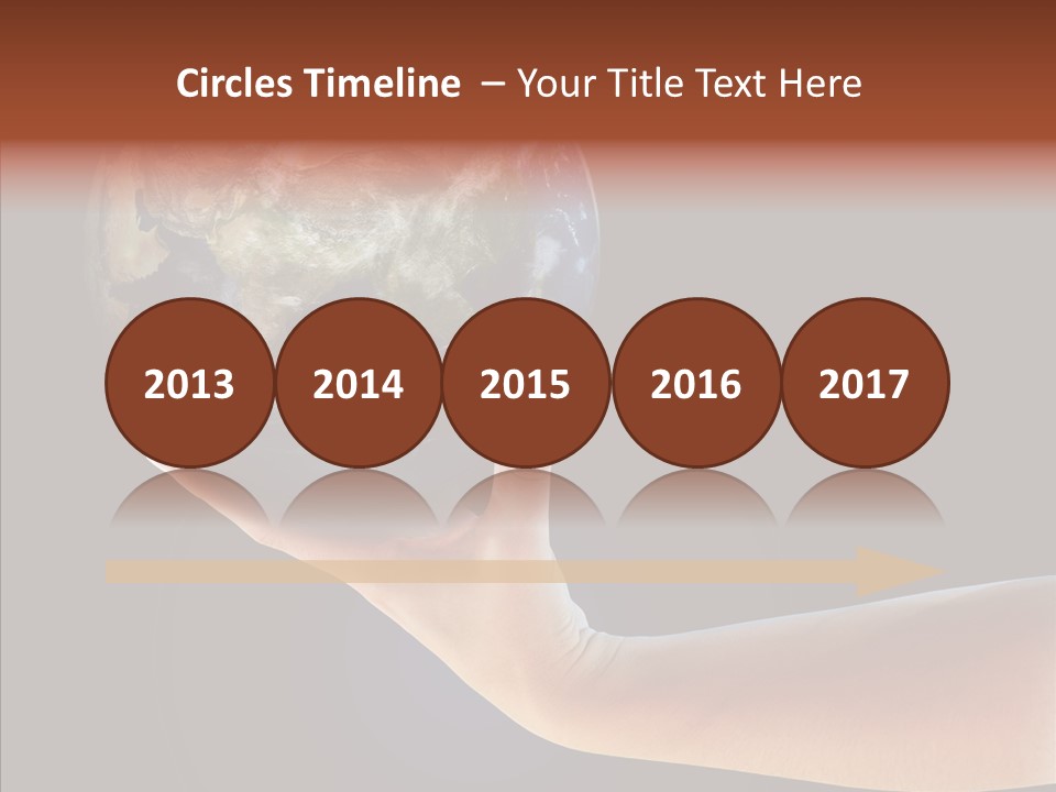 Old Finger Senior PowerPoint Template