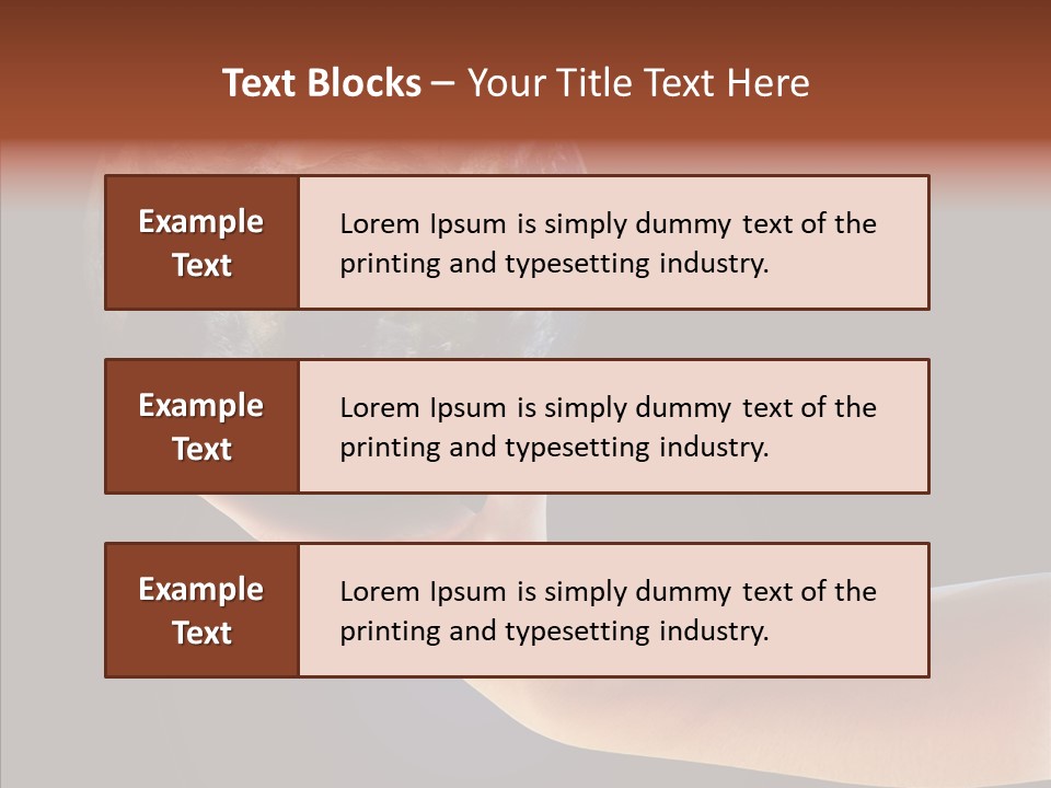 Old Finger Senior PowerPoint Template