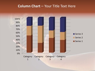 Old Finger Senior PowerPoint Template