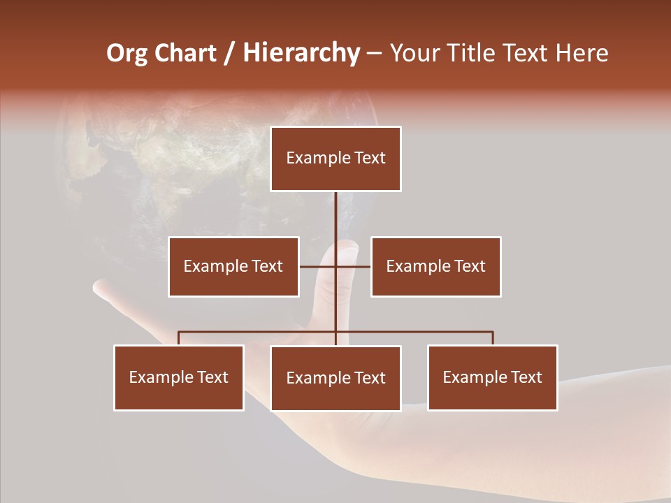 Old Finger Senior PowerPoint Template