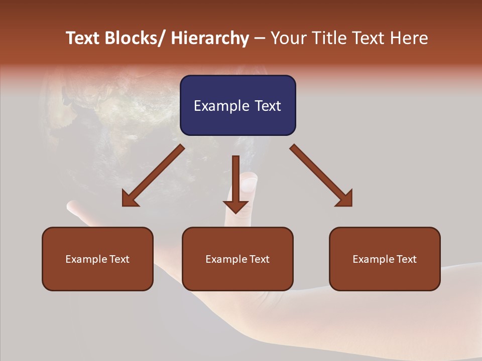 Old Finger Senior PowerPoint Template