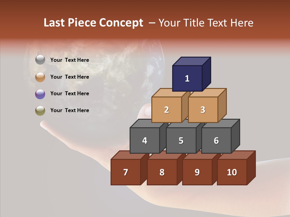 Old Finger Senior PowerPoint Template