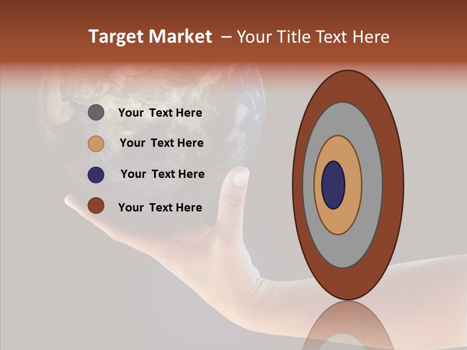 Old Finger Senior PowerPoint Template