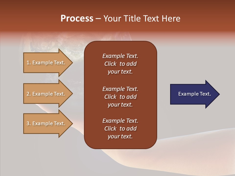 Old Finger Senior PowerPoint Template