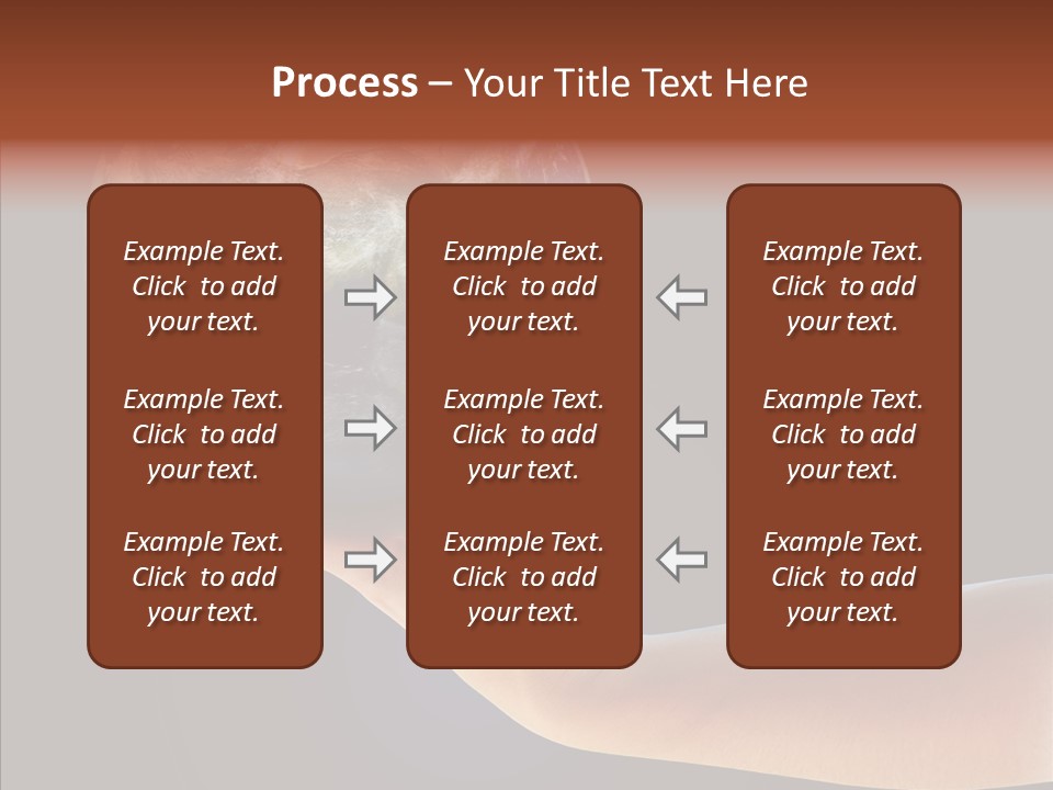 Old Finger Senior PowerPoint Template