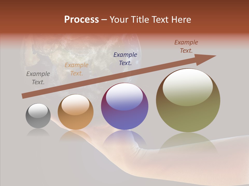 Old Finger Senior PowerPoint Template