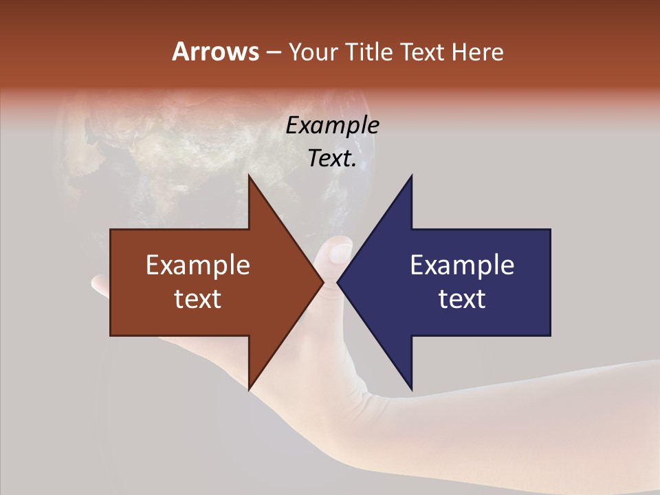 Old Finger Senior PowerPoint Template