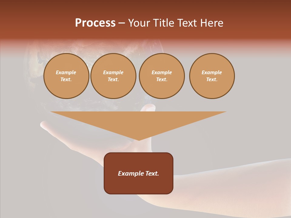 Old Finger Senior PowerPoint Template