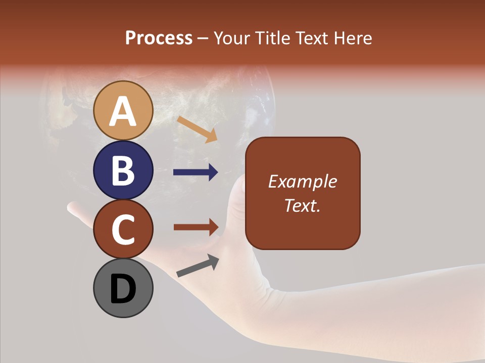 Old Finger Senior PowerPoint Template
