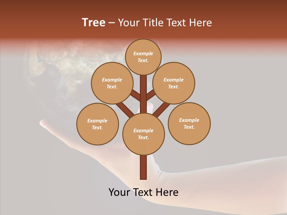 Old Finger Senior PowerPoint Template