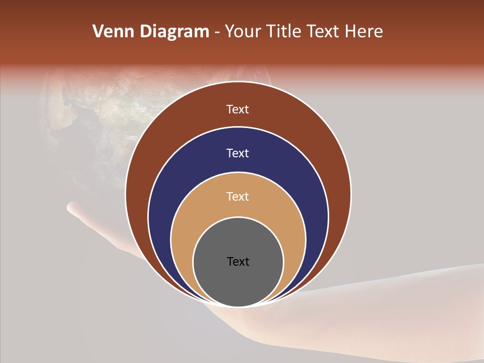 Old Finger Senior PowerPoint Template