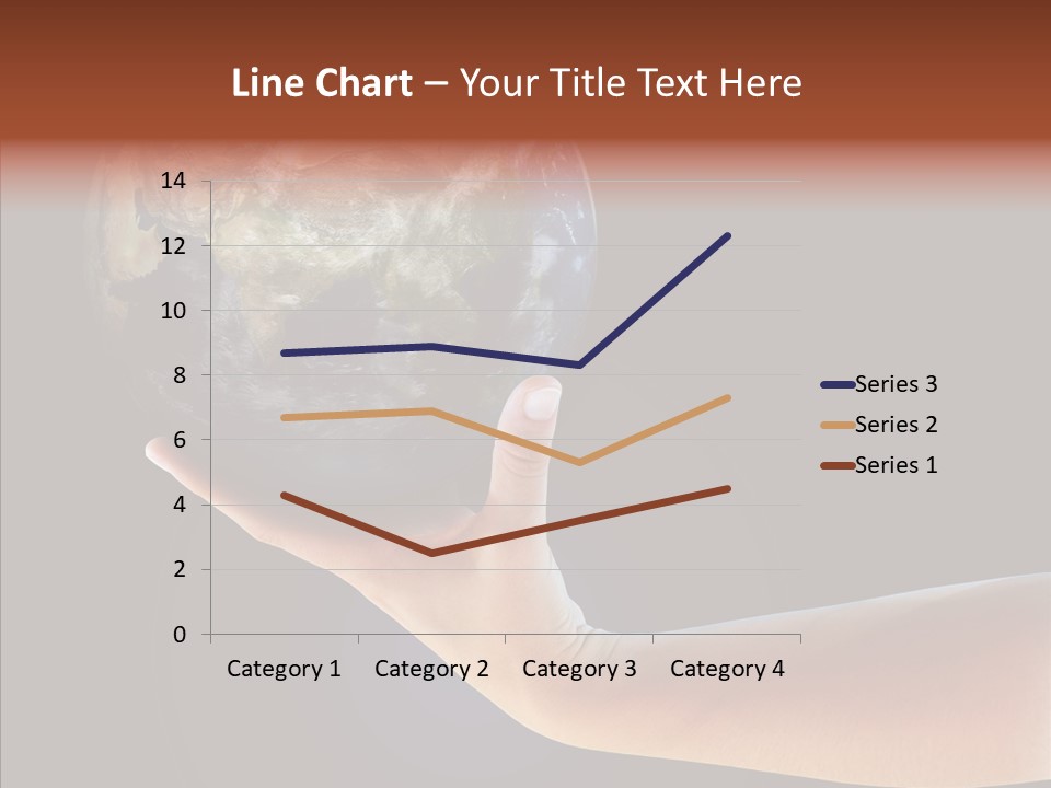 Old Finger Senior PowerPoint Template